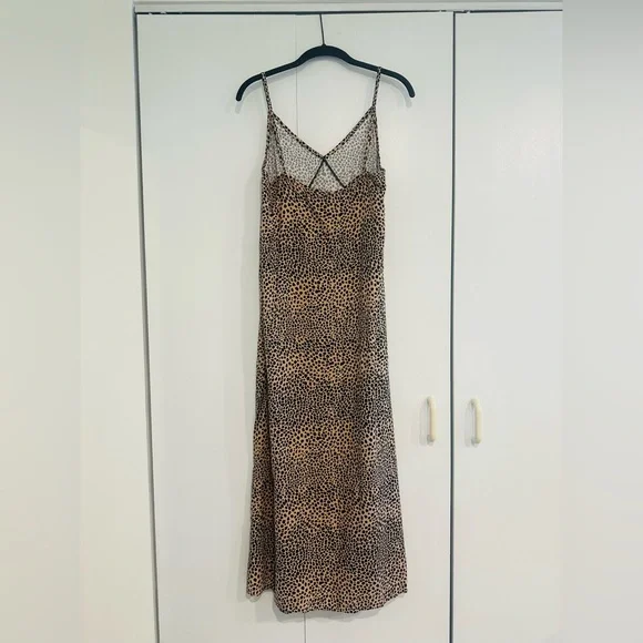Jenni Kayne Cheetah Slip Dress - Picture 2 of 7